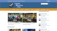 Desktop Screenshot of capitalbicycleclub.org